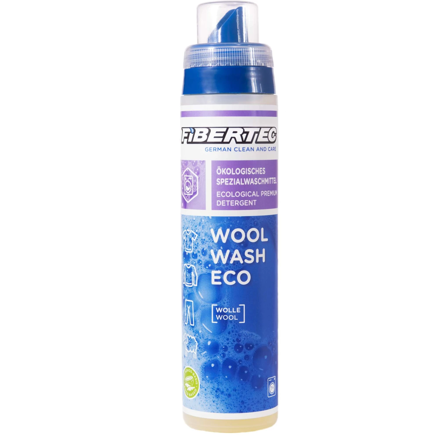 Fibertec WOOL WASH ECO 250ml - Waschmittel 1 Fibertec WOOL WASH ECO 250ml - Waschmittel