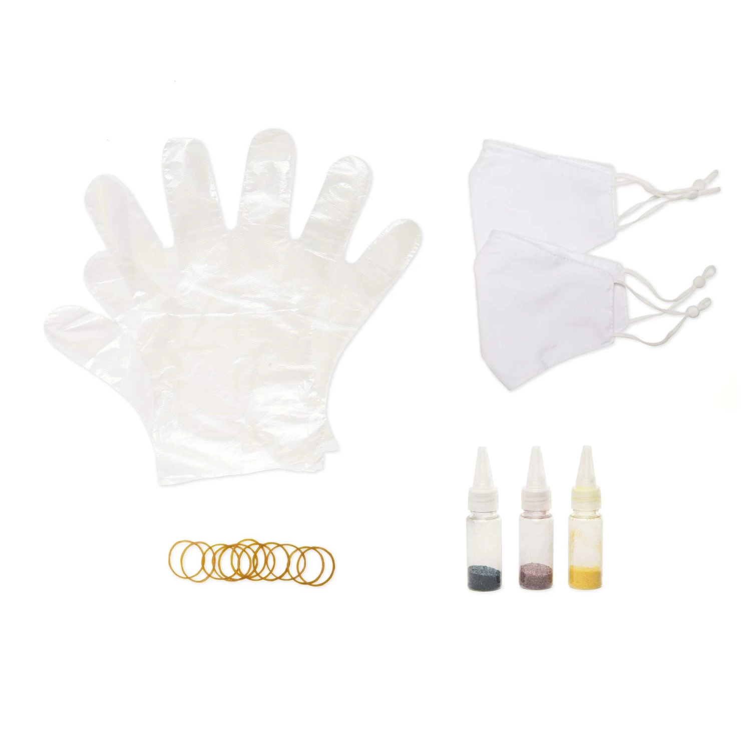 KIKKERLAND TIE DYE MASK KIT - Gesichtsmaske 1 KIKKERLAND TIE DYE MASK KIT - Gesichtsmaske