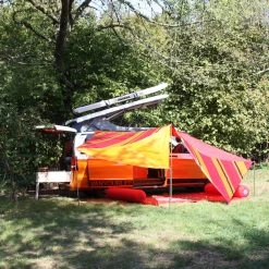 VERBINDBARES SONNENSEGEL ZIP-PROTECT CANVAS SINGLE - Tarp -Online Camping Angebote 5637945741 m connectable tarp zipprotect canvas single bent 24