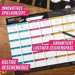 STADT LAND VOLLPFOSTEN - PICASSO EDITION - Reisespiel 8 STADT LAND VOLLPFOSTEN - PICASSO EDITION - Reisespiel -Online Camping Angebote 5637956208 d stadt land vollpfosten picasso edition denkriesen 24