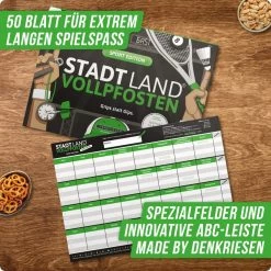STADT LAND VOLLPFOSTEN - SPORT EDITION - Reisespiel -Online Camping Angebote 5637956212 c stadt land vollpfosten sport edition denkriesen 24