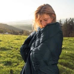 Grüezi Bag BIOPOD DOWNWOOL EXTREME LIGHT 185 BLACK EDITION - Sommerschlafsack -Online Camping Angebote 5638024347 o biopod downwool extreme light 185 black edition grueezi bag 24