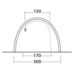 Outwell STARHILL 4A - Familienzelt -Online Camping Angebote 5638031667 p starhill 4a outwell 24