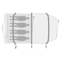 Outwell STARHILL 4A - Familienzelt -Online Camping Angebote 5638031667 q starhill 4a outwell 24