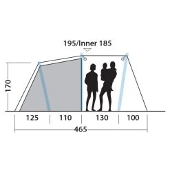 Outwell STARHILL 4A - Familienzelt -Online Camping Angebote 5638031667 r starhill 4a outwell 24