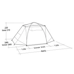 Robens COBRA STONE 5 - Familienzelt 34 Robens COBRA STONE 5 - Familienzelt -Online Camping Angebote 5638037124 o cobra stone 5 robens 24