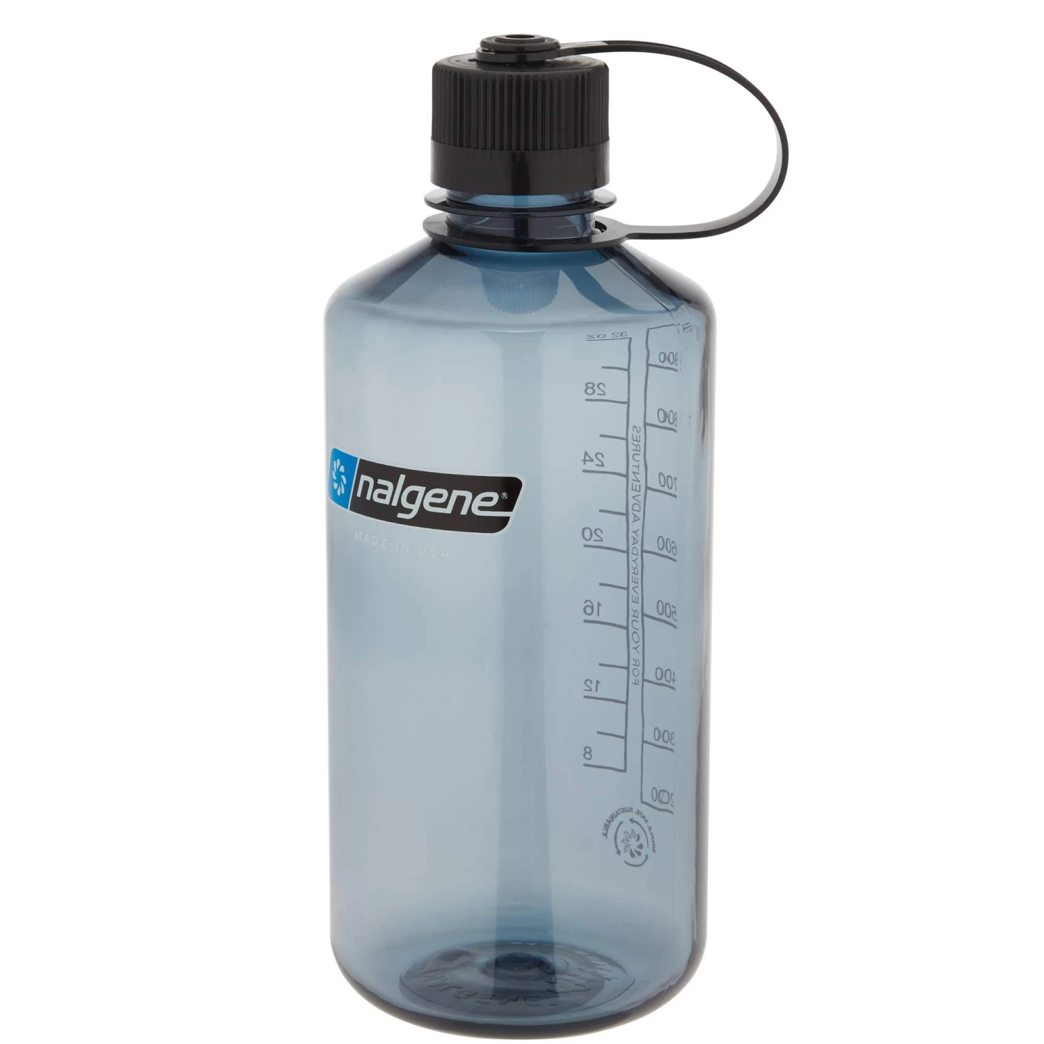 Nalgene NARROW MOUTH SUSTAIN 1 L CERULEAN - Trinkflasche 1 Nalgene NARROW MOUTH SUSTAIN 1 L CERULEAN - Trinkflasche